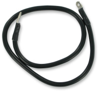 (image for) Drag Specialties Battery Cable - Solid Black 33"