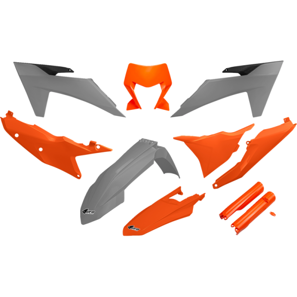 (image for) UFO Complete Body Kit - Black/gray/orange
