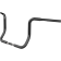 (image for) Gloss Black 1 1/4" Twin Round Handlebars, 12" End Rise