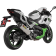 (image for) Akrapovič Single Titanium Muffler w/ Carbon End Cap for Kawasaki Ninja 7 Hybrid 24, Z7 Hybrid 24