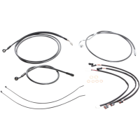 (image for) Black Pearl Handlebar Installation Kit (12"-14" Apes)
