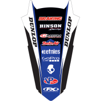 (image for) Factory Effex Rear Fender Kit - Yamaha YZ125/250 02-14