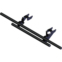 (image for) Rear Double Tube Bumper for Polaris Ranger 570 (800 body style)