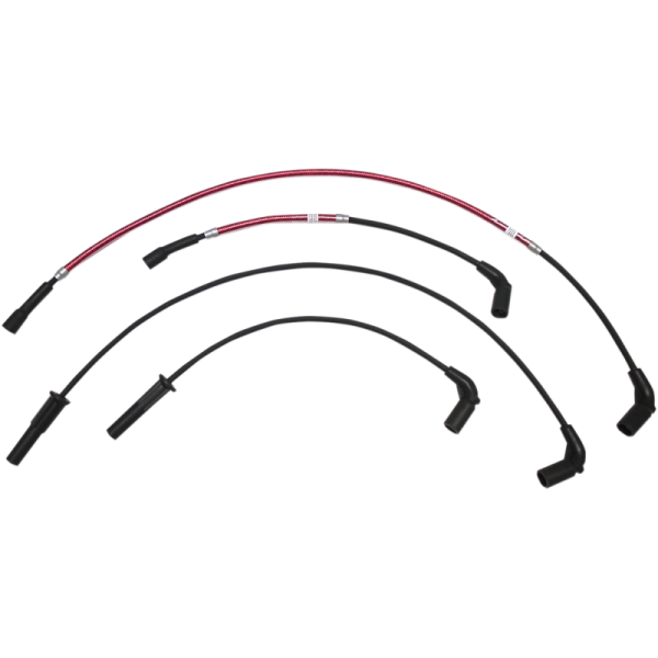 (image for) MAGNUM Braided Spark Plug Wires Red