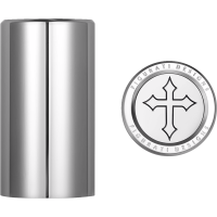 (image for) Docking Cover Mirror Polished w/ Cross