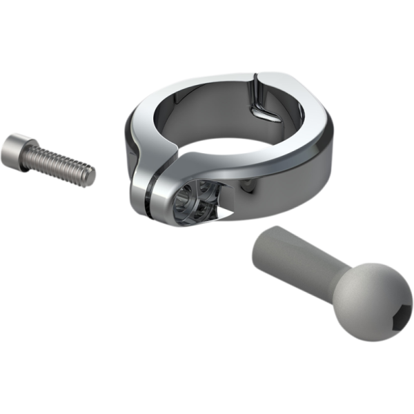 (image for) CIRO LLC Gen 1 Aluminum Clamp for 1 1/2" Round Bars, Chrome