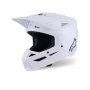 (image for) Alpinestars S-M3 Supertech Helmet - Solids - White Glossy - Size M
