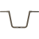 (image for) Bronze 1 1/4" Hefty Twin Peaks Handlebars, 13" End Rise