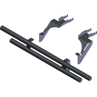 (image for) Rear Double Tube Bumper for Polaris General 1000 XP/XP 4 21-24