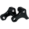 (image for) LA Choppers Black Rear Lowering Kit for Dyna