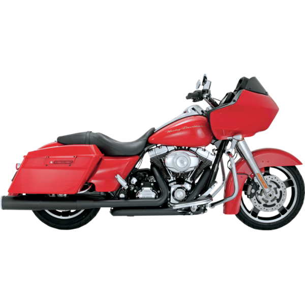 (image for) Vance & Hines 4 1/2" Hi-Output Slip-On Muffler Matte Black Ceramic