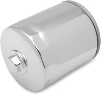(image for) Spin-On Oil Filter, Chrome with Nut