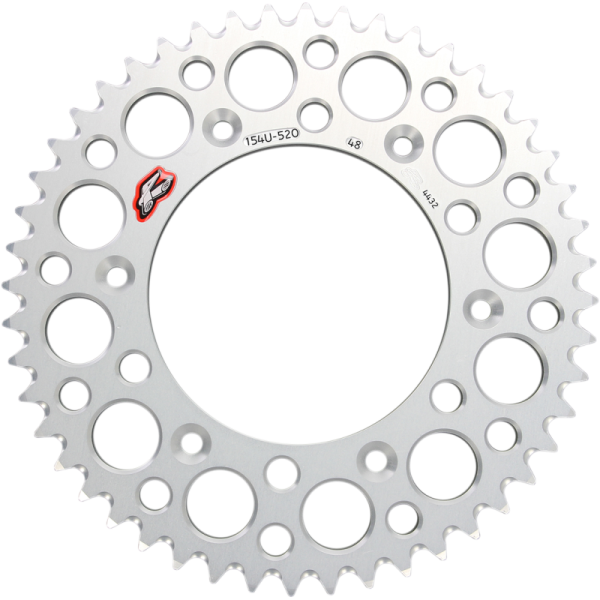 (image for) RENTHAL 48T Silver Rear Sprocket