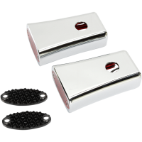 (image for) Stealth Fender Strut Marker Lights - Chrome, red LEDs