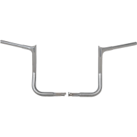 (image for) EZ Install 1 1/4" Pointed Top Handlebar Chrome 12" Rise