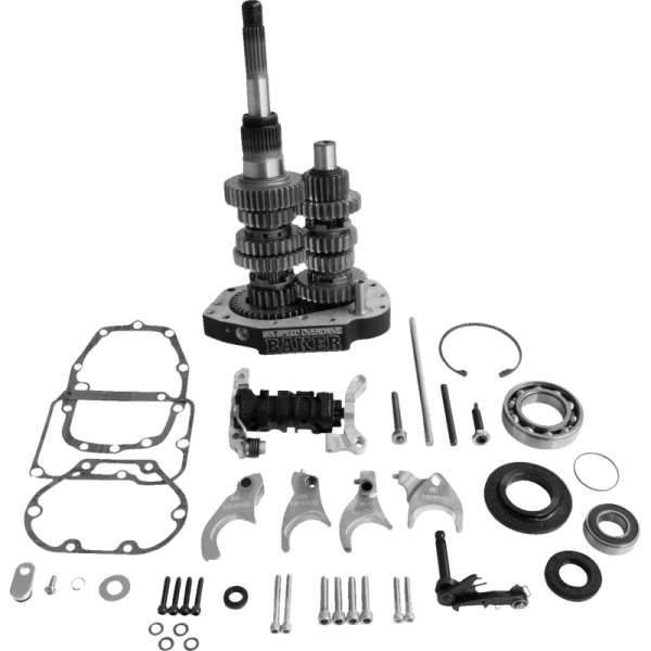 (image for) Overdrive 6-Speed Gear Set Kit (Black)