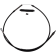 (image for) Classic Black Vinyl Clutch Cable