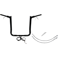 (image for) EZ Install Handlebar Kit Gloss Black 16" Rise
