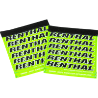 (image for) Renthal Clean Grip Covers - Green/White/Black