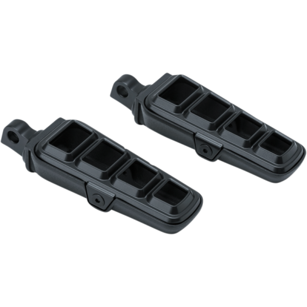 (image for) Dillinger Footpegs with Male-Mount Ends - Satin Black