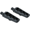 (image for) Dillinger Footpegs with Male-Mount Ends - Satin Black