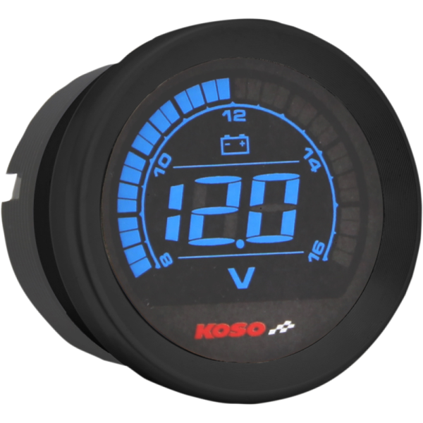 (image for) Koso North America 2" Volt Meter Black