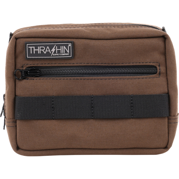 (image for) Thrashin Supply Co. Thrashin Handlebar Bag - Brown