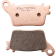 (image for) EBC EPFA Extreme Performance Pro Rear Brake Pads for YAMAHA VZF-R1S 16-19