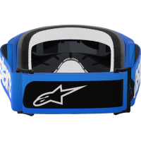 (image for) Alpinestars Vision 5 Goggle, Blaze Blue/Blue with Mirror Blue Lens