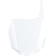 (image for) Acerbis Replacement Front Number Plate - White