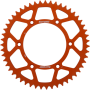 (image for) Aluminum/orange Rear Sprocket - 51T