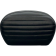 (image for) Le Pera Sissy Bar Pad - Pleated dull black vinyl