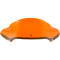 (image for) Ice Kolor Flare Windshield 9" Orange
