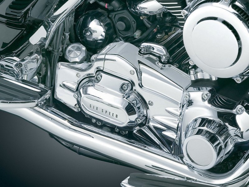 (image for) Kuryakyn Precision Transmission Shroud Chrome