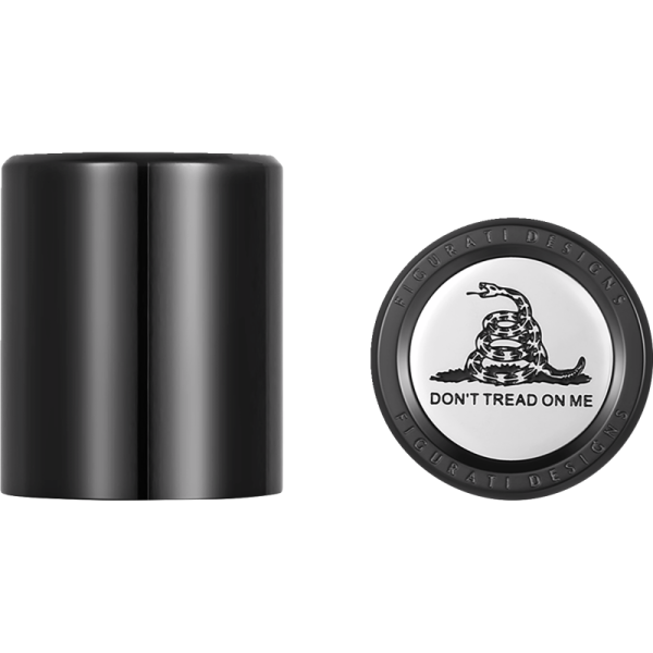 (image for) FIGURATI DESIGNS Docking Cover Black w/ Don't Tread On Me