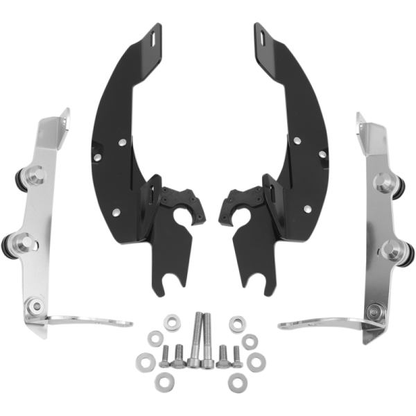 (image for) MEMPHIS SHADES METRIC Trigger-Lock Mount Kit Black for Honda VT750 Shadow Aero 04-23