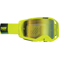 (image for) THOR Activate Goggle, Acid/Black (Mirror Lime Lens)