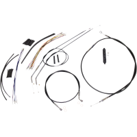 (image for) XR Stainless DOT Kit - Black w/ Chrome Fittings 10"-12"