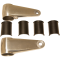 (image for) Universal Headlight Brackets Polished