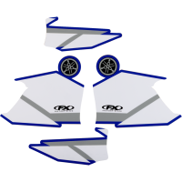 (image for) Factory Effex OEM Shroud and Tank/Shroud Graphics, Style 02 for WR250F/400F/426F 98-02