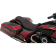 (image for) Drag Specialties Predator 2-Up Seat, Double Diamond Red Thread