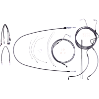 (image for) Karbonfibr Designer DOT Handlebar Kit - 18-20 in. Apes