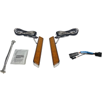 (image for) Amber lens, chrome finish (CVO)