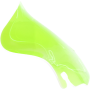 (image for) Ice Kolor Flare Windshield 6.5" Green