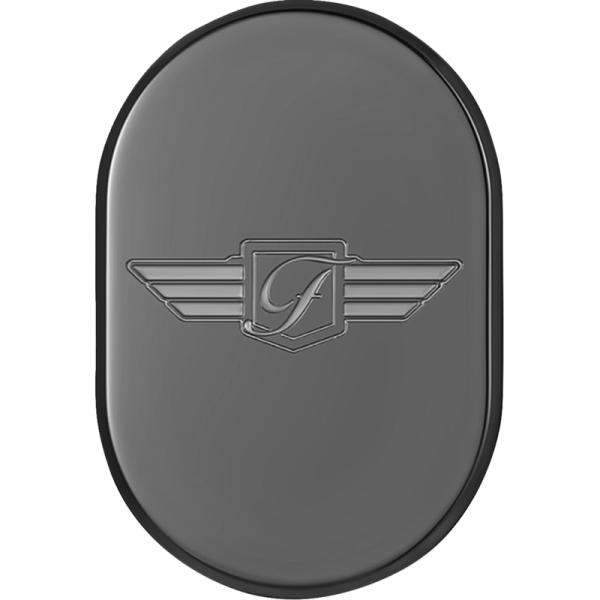 (image for) FIGURATI DESIGNS Antenna Cover Left Rear Black Figurati Logo