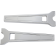 (image for) Performance Riser 1-1/4" Straight 10" Chrome