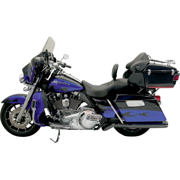 (image for) BASSANI XHAUST Optional Pseudo Left-Side Muffler Black