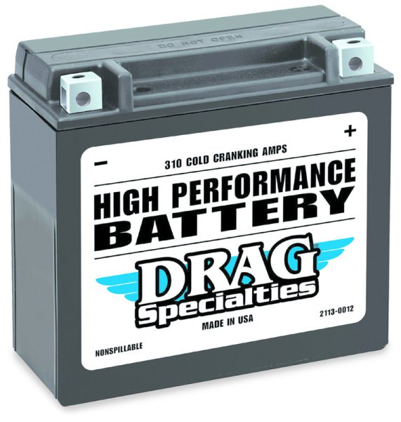 (image for) DRAG SPECIALTIES BATTERIES High Performance Battery YTX20BS