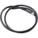 (image for) 40" Black Vinyl-Coated Stainless Steel Brake Line