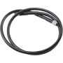 (image for) Black Vinyl-Coated Stainless Steel Brake Line 40"